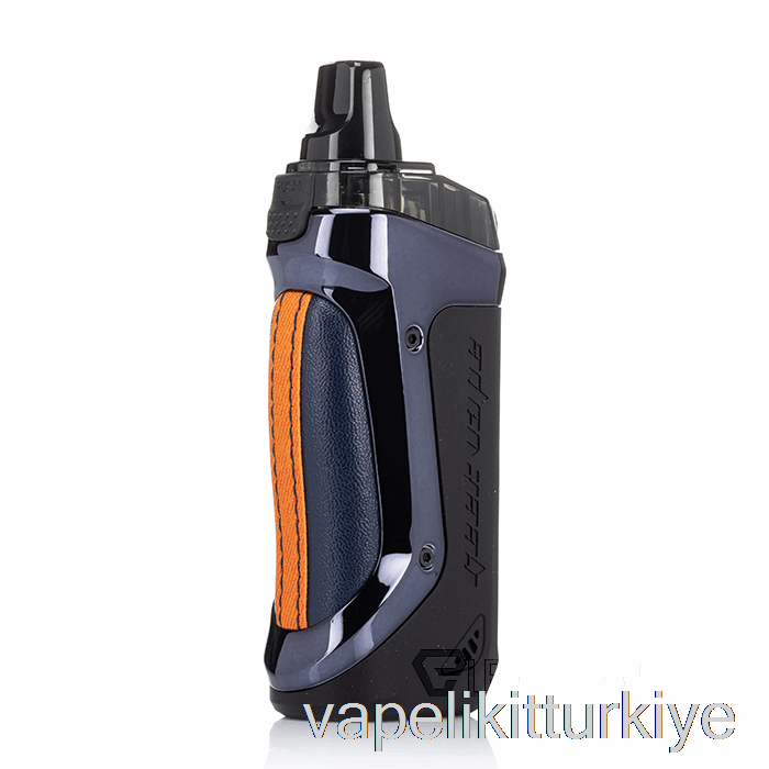 Vape Likit Geek Vape Aegis Boost 40w Pod Mod Kiti Lüks Baskı - Lacivert